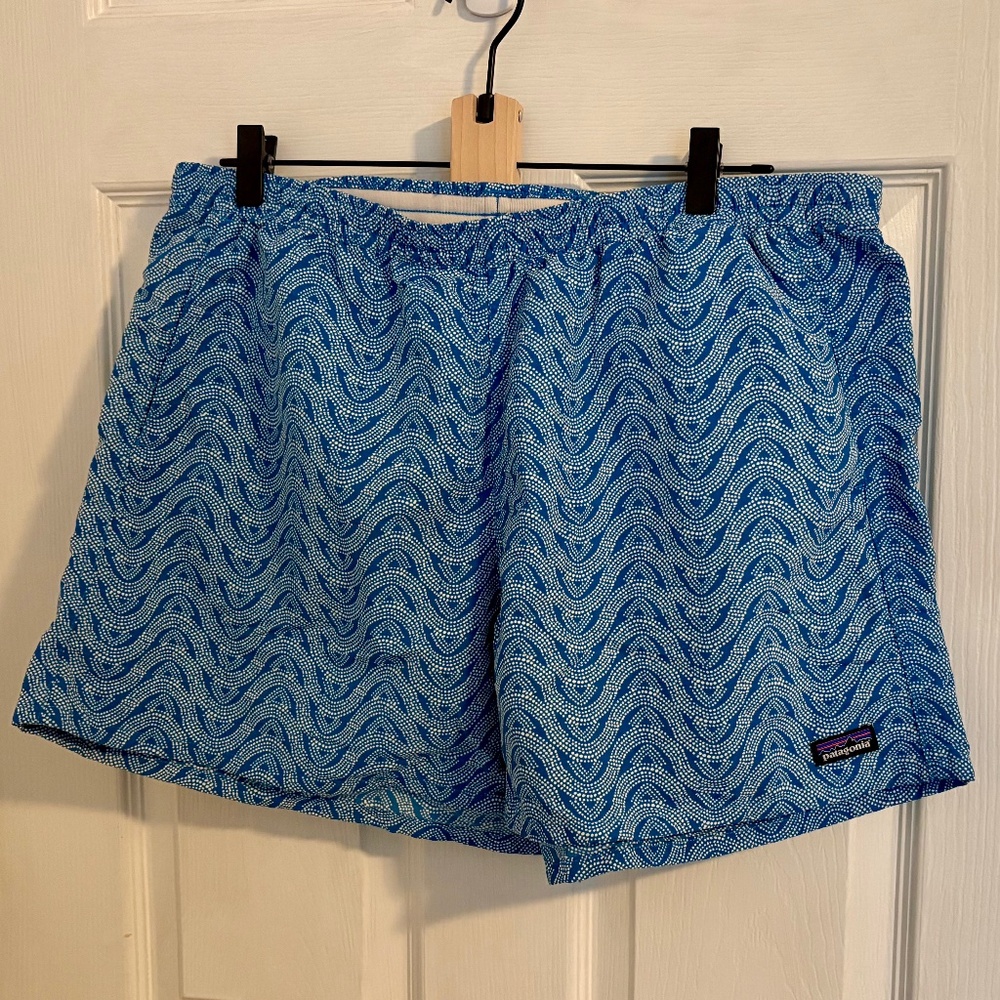 Patagonia Baggies - Blue Print